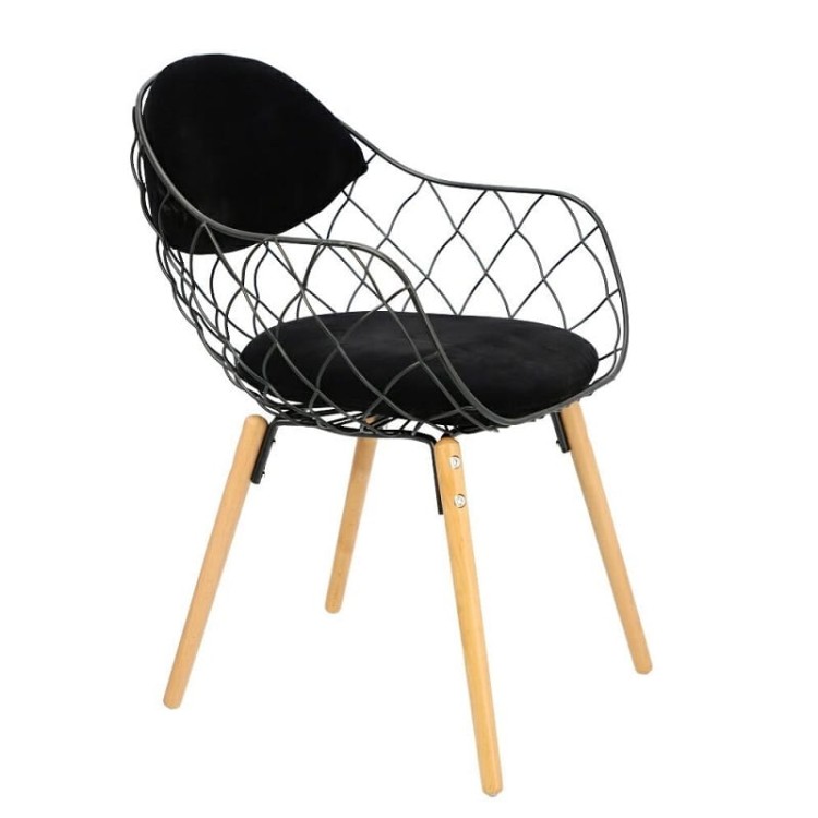 futurystyczne-krzesło-z-metalu-i-drewna