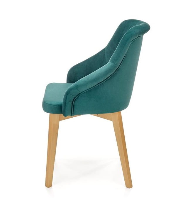 widok-z-boku-na-zielone-krzesło