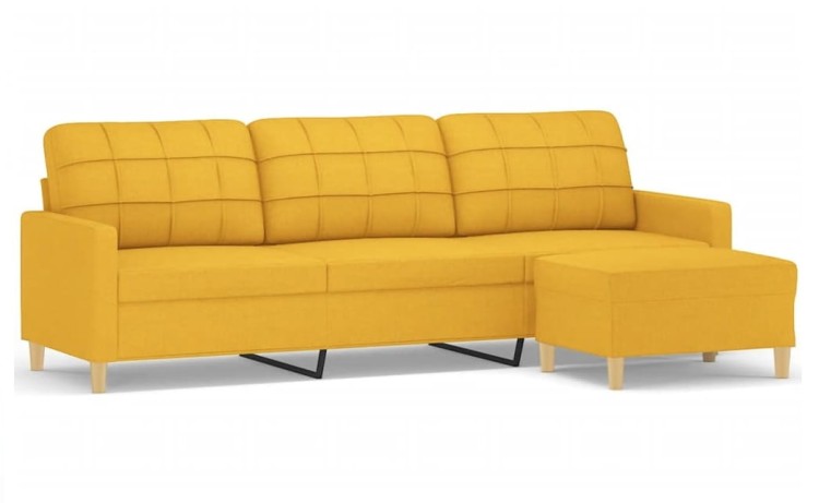 żółta-sofa-z-podnóżkiem