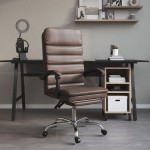 brązowe-krzesło-obrotowe-z-ekoskóry