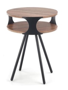 Okrągły stolik nocny industrialny śr. 45cm