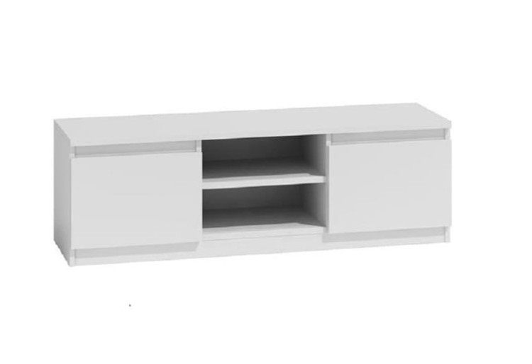 biała-szafka-rtv-z-półkami