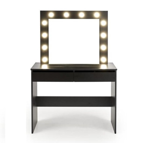 czarna-toaletka-z-oświetleniem