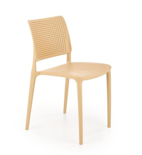 pomarańczowe-krzesło