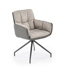 Loftowe krzesło pająk szare obrotowe
