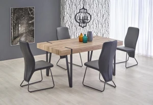 Industrialny stół do jadalni 170x90 dąb san remo