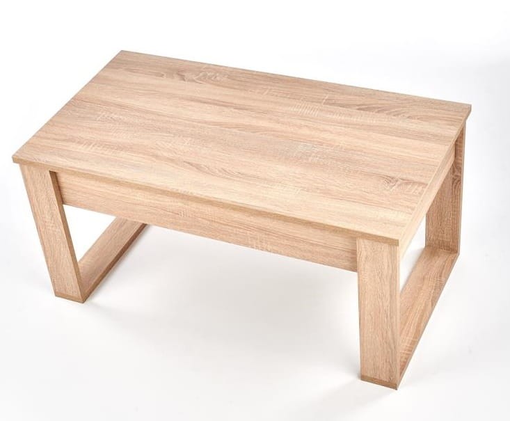 prostokatny-blat-ławy-dąb-sonoma