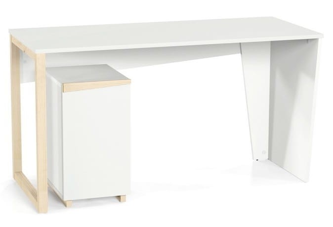 Skandynawski-zestaw-biurowy-biurko-z-szafką