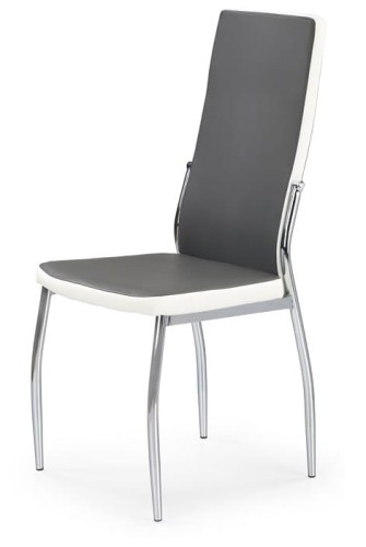 Szare-krzesło-skandynawskie-jadalnia