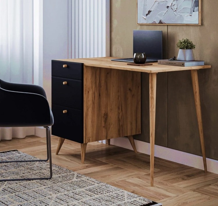 loftowe-biurko-z-szufladami