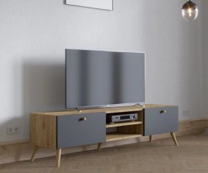 Szafka pod telewizor w stylu loft