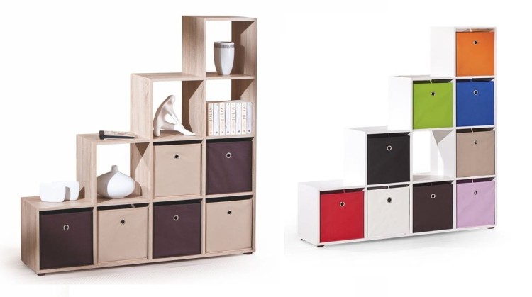 Regały-z-kolorowymi-pojemnikami