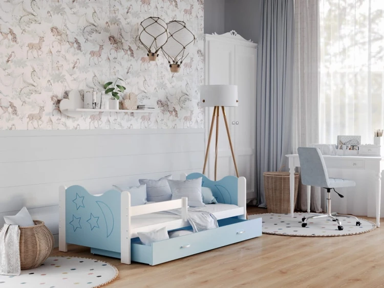 łóżeczko-w-aranżacji-pokoju-dziecięcego