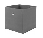 Szare pudełko na zabawki, szuflada dziecięca