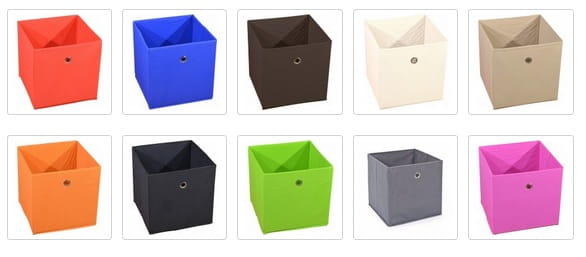 Kolorowe-pudełka-materiałowe-szuflady