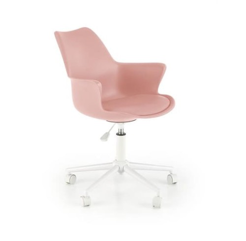 różowy-fotel-obrotowy