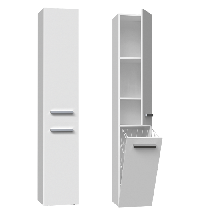 biały-słupek-z-koszem-na-pranie