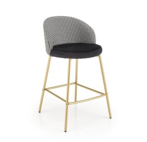 Czarno-biały hoker w stylu glamour