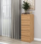 Wąska komoda z szufladami 111x40 cm