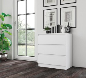 Uniwersalna szafka z trzema szufladami