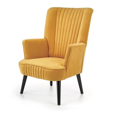 musztardowy-fotel-uszak