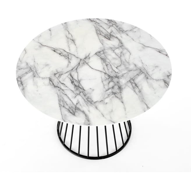 okrągły-blat-imitujący-marmur