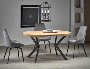 Loftowy rozkładany stół do jadalni 250 cm