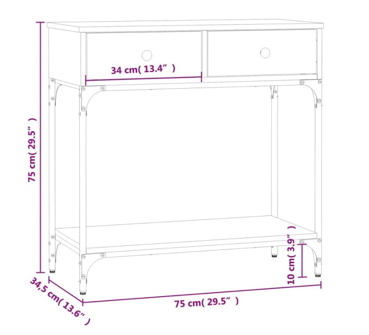 szczegółowe-wymiary-loftowej-konsoli