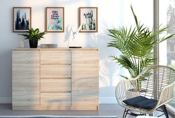 Komoda-dąb-sonoma-do-salonu-sypialni
