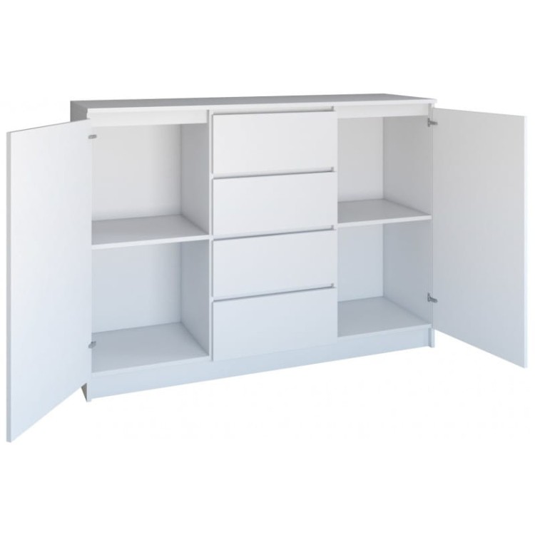 Szafka-komoda-biała-szuflady