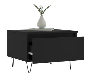 Komplet czarnych szafek z szufladami