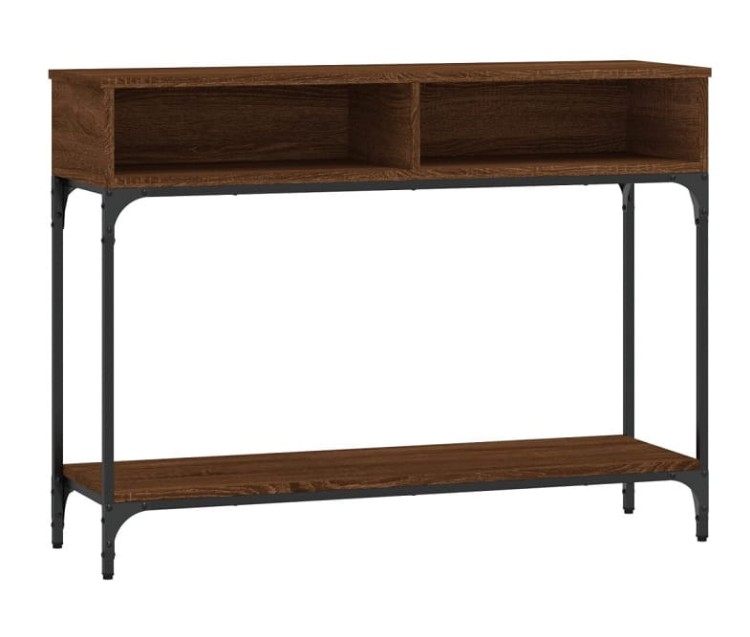 brązowa-toaletka-z-półkami