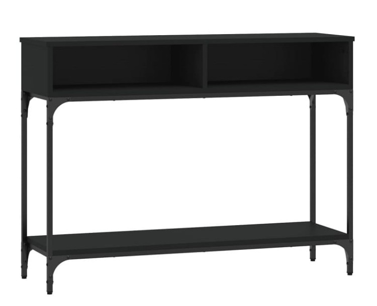 czarna-szafka-przyścienna-z-półkami