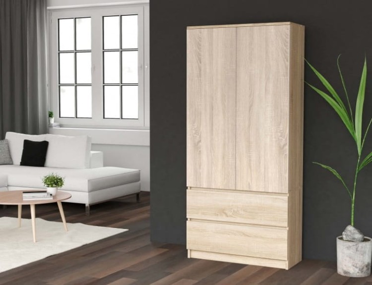 szafa-z-szufladami-dąb-sonoma