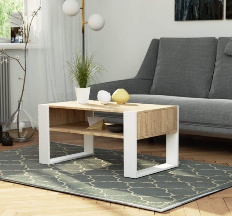 stolik-do-salonu-z-półką