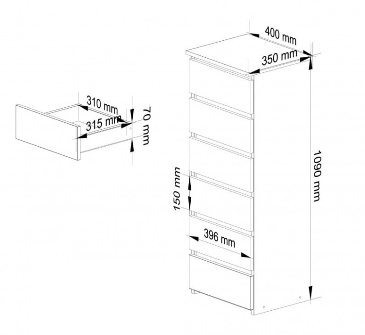 wymiary-wąskiej-komody