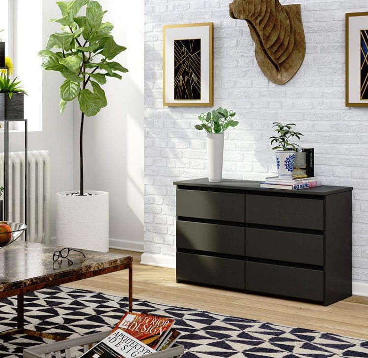 komoda-w-aranżacji-salonu