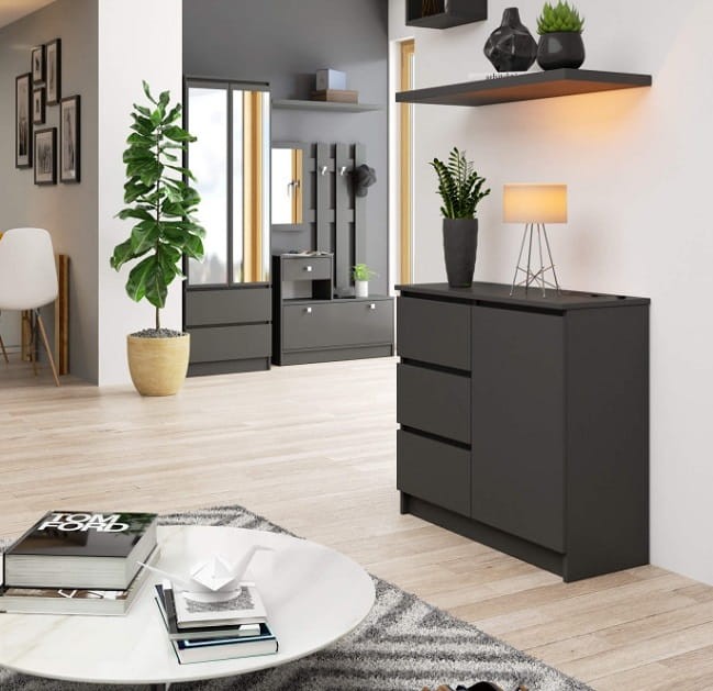 komoda-z-szufladami-i-szafką