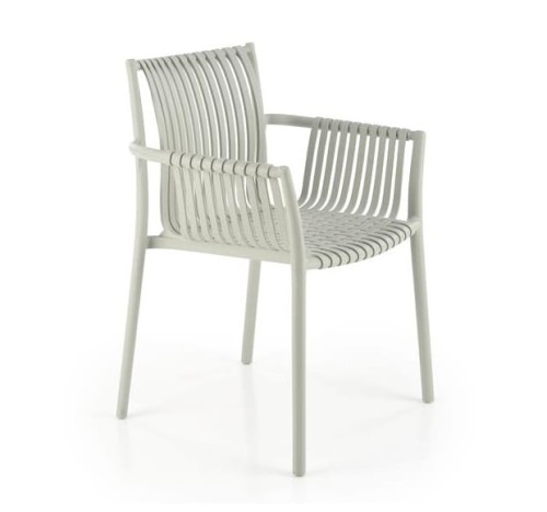 popielate-krzesło-ogrodowe