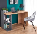 Młodzieżowe biurko z regałem wotan/antracyt