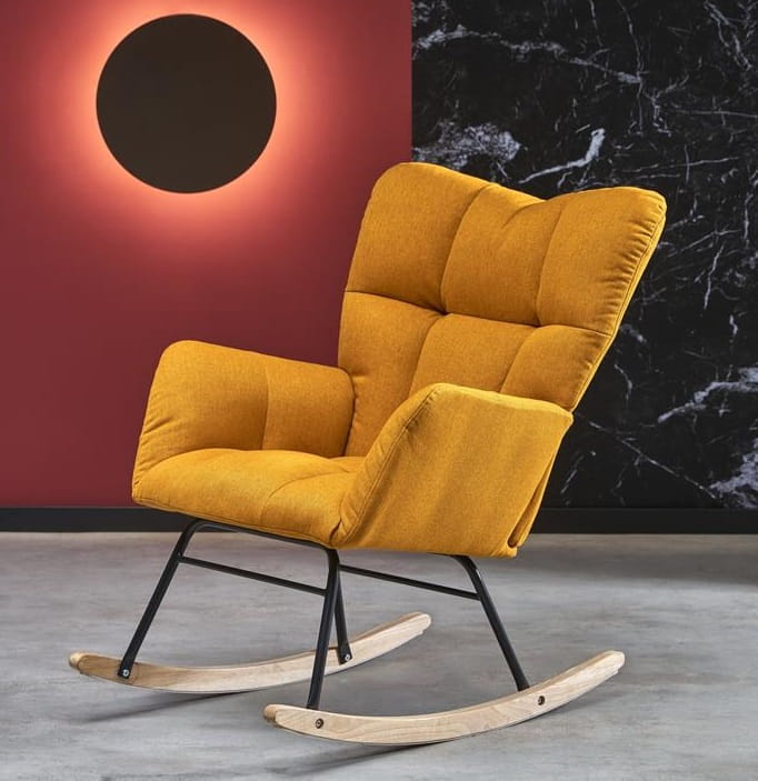 modne-krzesło-bujane-tapicerowane