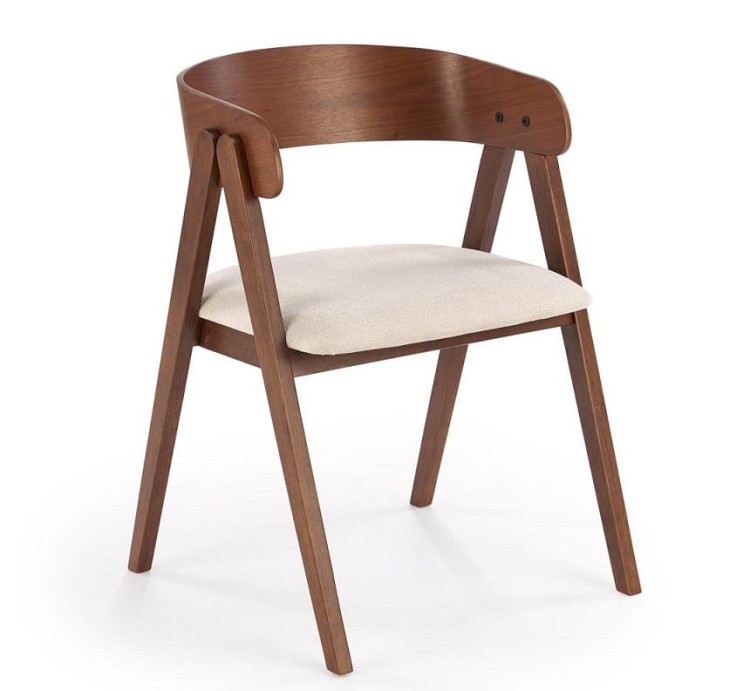 drewniane-krzesło-orzech