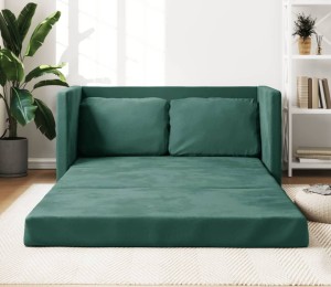 Sofa do pokoju gościnnego z funkcją łóżka