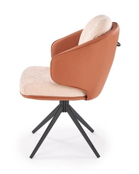 półokrągły-fotel-do-jadalni