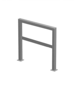 Metalowy stojak na rowery mocowany do podłoża