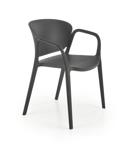 czarne-plastikowe-krzesło-ogrodowe