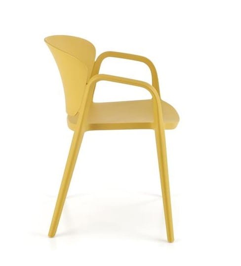 widok-z-boku-na-żółte-krzesło