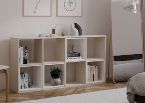 Duży regał na książki i zabawki kaszmir