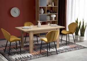 Rozkładany stół kuchenny dąb artisan