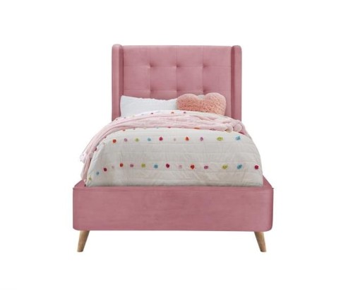 tapicerowane-łóżko-dla-dziewczynki